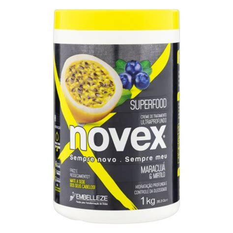 Creme De Tratamento Ultra Profundo Novex Maracuj E Mirtilo Superfood