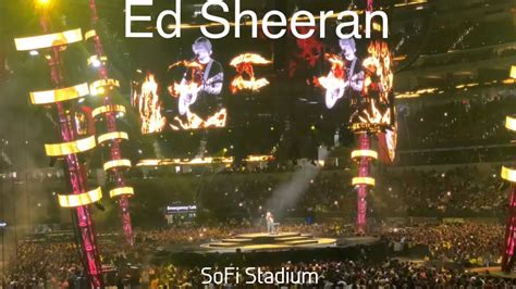 Rose Bowl Seating View Ed Sheeran Cabinets Matttroy