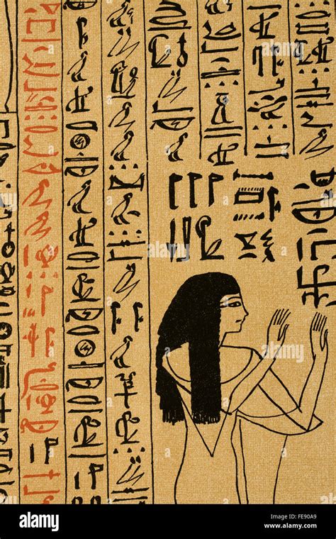 Egyptian hieroglyphics translation hi-res stock photography and images ...