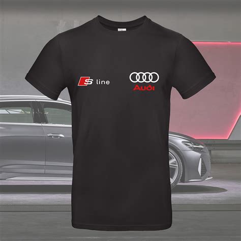 Audi S Line T Shirt Audi Logo Emblem Shirt T For Audi Etsy