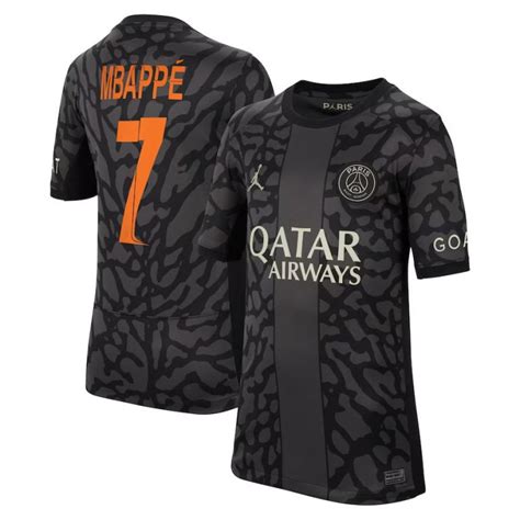 MAILLOT ENFANT PSG THIRD 2023 2024 MBAPPE Foot Dealer