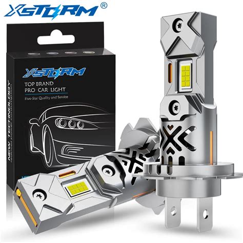 XSTORM H7 LED Bulb Headlight Kit Mini Wireless 60W 20000LM 6500K CSP