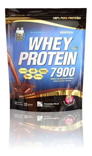 Suplemento En Polvo Gentech Whey Protein 7900 De 1000g