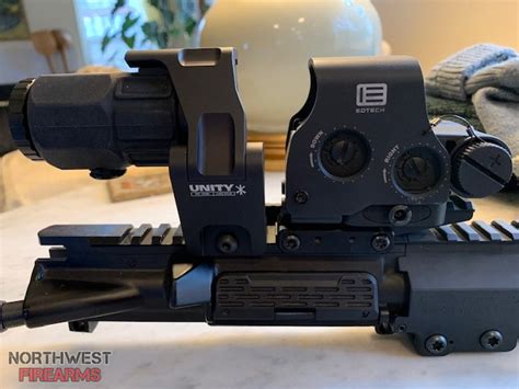 Eotech Exps And G X Magnifier With Unity Risers Together Or