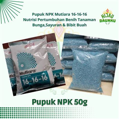 Jual Pupuk NPK Mutiara Tanaman Penyubur Tanam Untuk Menambah Unsur Hara