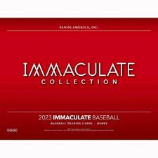 Panini Immaculate Baseball Checklist Set Details Boxes