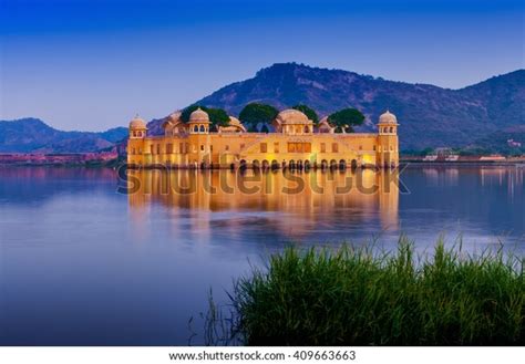 Palace Jal Mahal Night Jal Mahal Stock Photo 409663663 | Shutterstock