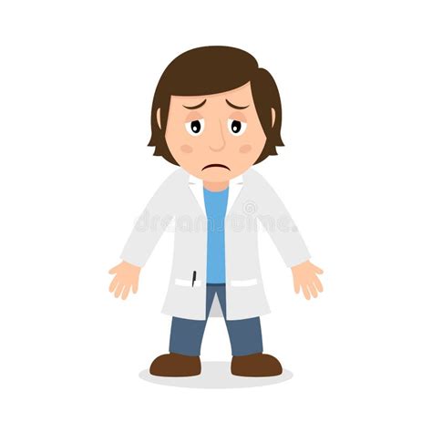 Sad Doctor Clipart