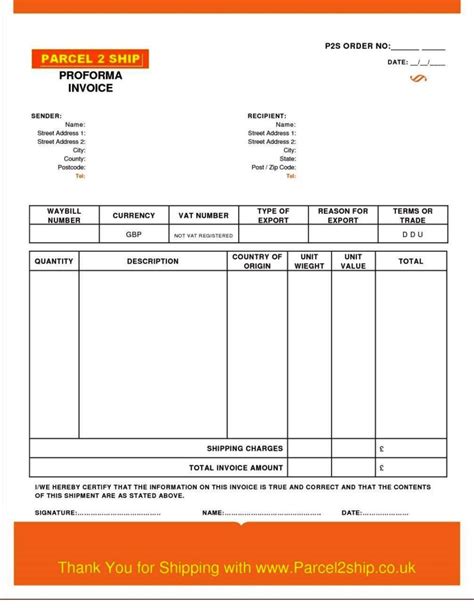 Proforma Invoice Template India Sampletemplatess Sampletemplatess