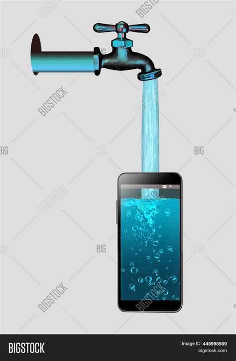 Water Flowing Faucet Image And Photo Free Trial Bigstock