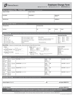 Fillable Online Toll Free Toll Free Fax DentalSelect Fax Email Print