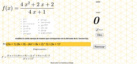 Derivadas Geogebra