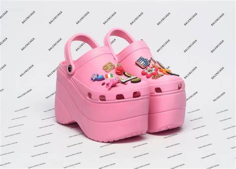 Balenciaga Shows Jibbetz-Festooned Four-Inch Platform Crocs On Spring ...