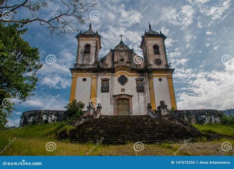 Ouro Preto Minas Gerais Brasil Igreja Barroco Igreja Cat Lica Bonita