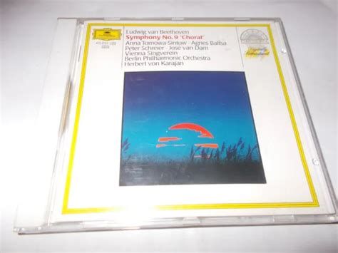 LUDWIG VAN BEETHOVEN Beethoven Symphony No 9 Choral CD ALBUM EUR