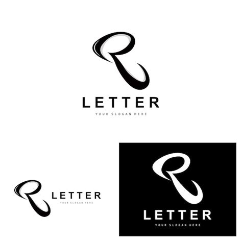 R Lettre Logo Vector Alphabet Symbole Conception Pour Les Logos De