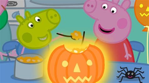 Peppa Pig Italiano La Gara Di Zucche Speciale Halloween Cartoni