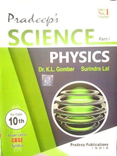 Pradeep S Science Part Physics Class By Surindra Lal Goodreads