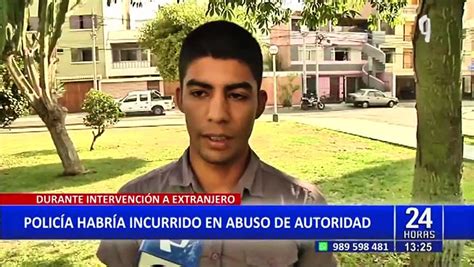 Extranjero Denuncia Presunto Abuso De Autoridad En Intervenci N