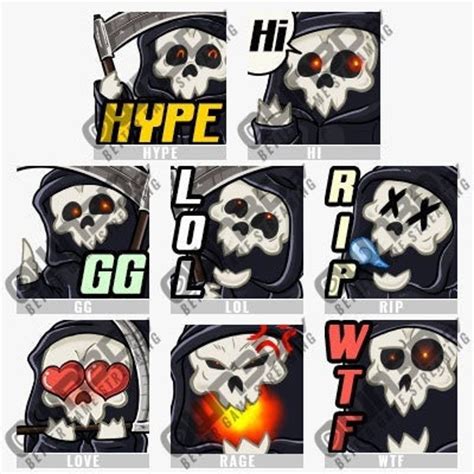 Kick Emotes Etsy