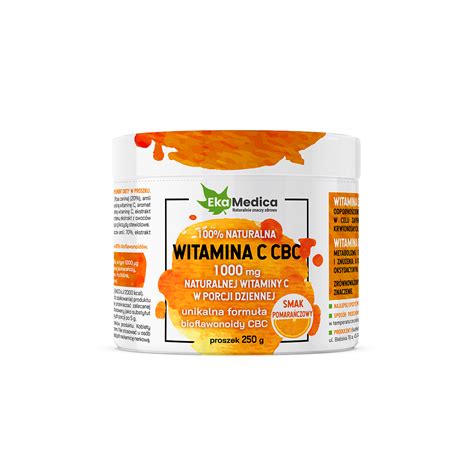 Witamina C Cbc Naturalna Witamina C Z Bioflawonoidami Proszek