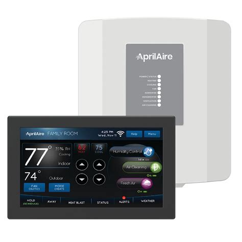 AprilAire 8920W Wi-Fi Programmable Color Touchscreen Thermostat with ...