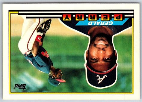 1989 Topps Big Gerald Perry 279 Atlanta Braves Baseball Card EBay