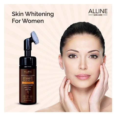 Buy Alline L Glutathione Skincare Foaming Facewash For Women 150 Ml