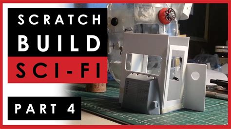 Progress On Scratch Building My Sci Fi Scale Model Part 4 Youtube