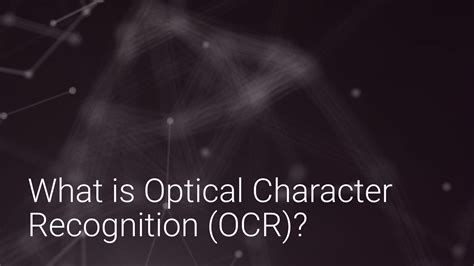 What Is Optical Character Recognition Ocr Smartboxai Smartboxai