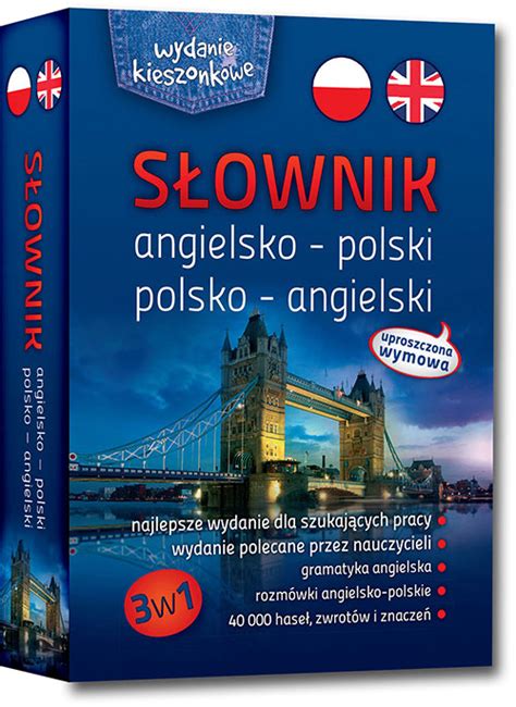 S Ownik Angielsko Polski Polsko Angielski W Wydanie Kieszonkowe