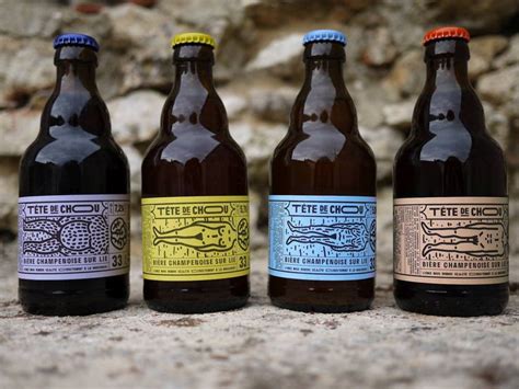 Brasserie Tete De Chou Identit Visuelle Packaging Biere