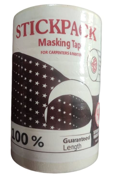 Backing Material Crepe Paper Color White Stickpack Masking Tape At