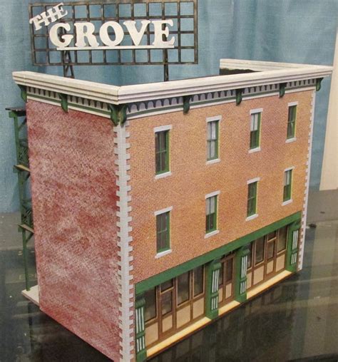 O scale Grove building