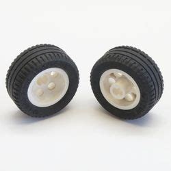 LEGO PART 2994c01 Wheel 30.4 x 14 VR, with Black Tire 30.4 x 14 VR ...