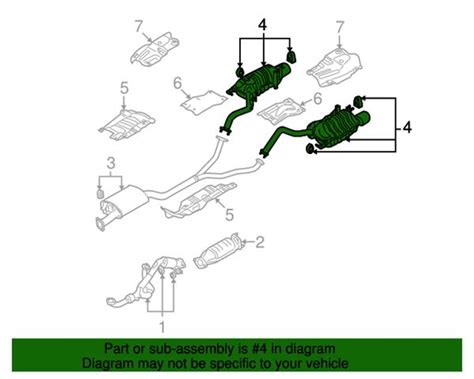 2007 Hyundai Santa Fe Exhaust System Diagram