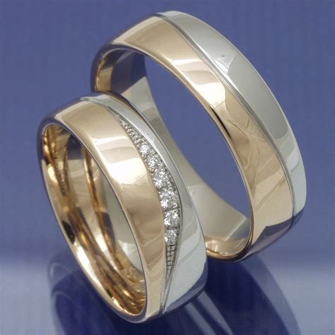 Eheringe Shop Ausgefallene Hochzeitsringe Aus Rotgold Und