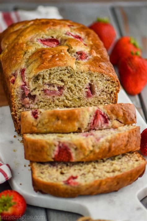 Strawberry Banana Bread Is The Easy Quick Bread Recipe That You Are