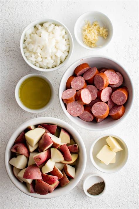 Kielbasa and Potatoes - The Forked Spoon