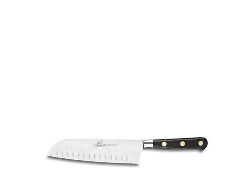 Lion Sabatier Ideal Santokukniv 18 cm Stål Svart