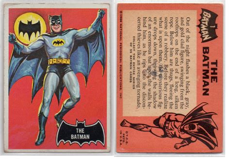 Arriba Imagen Batman Cards National Periodical Publications