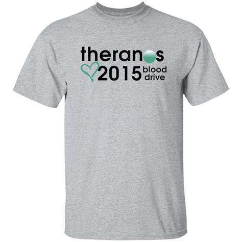 Theranos 2015 Blood Drive Shirt - Bucktee.com