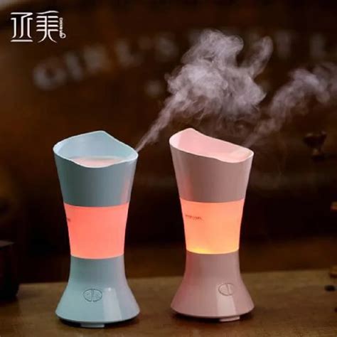 Ultrasonic Humidifier Flower Fairy Colorful Aromatherapy Cool Mist Humidifier With Fliter Air