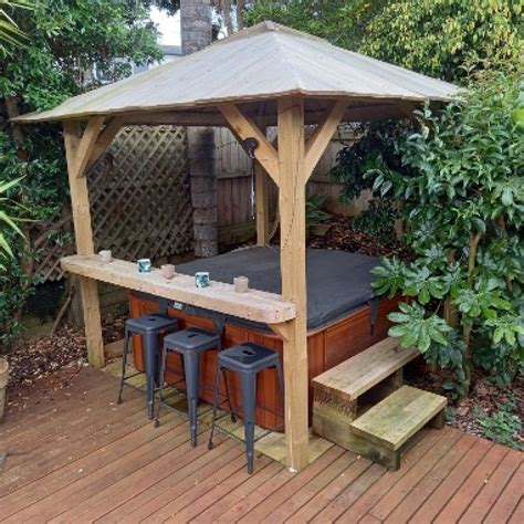 How To Build A Gazebo Hot Tub Enclosure Buildeazy