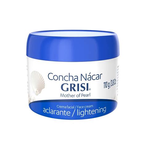 Crema Facial Sólida Grisi Concha Nácar 110 g