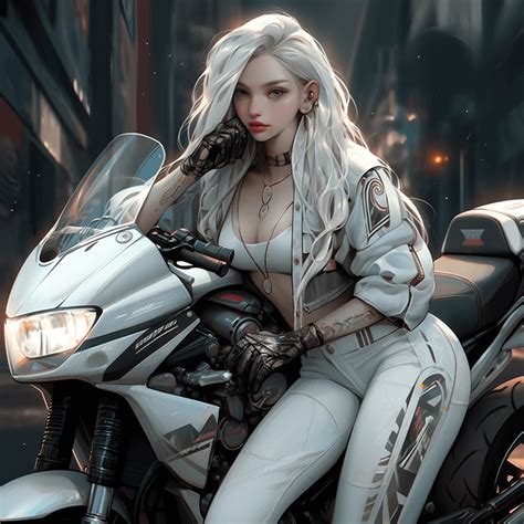 Cyberpunk biker girl : r/WaifuDiffusion