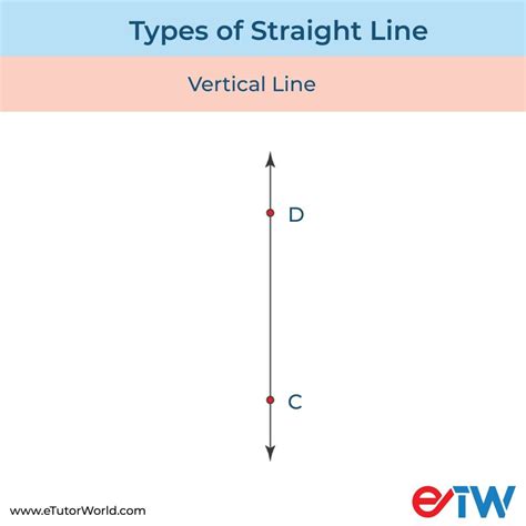 Straight Line - Definition, Types and Equation of Line | eTutorWorld