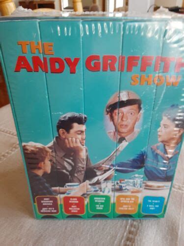 The Andy Griffith Show Five Vhs Tape Box Set New Sealed Ebay