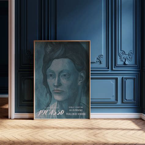 Pablo Picasso the Blue Period Classic Fine Art Museum Poster available ...