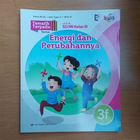 Jual Tematik Terpadu Tema Energi Dan Perubahan Jilid F Untuk Sd Mi